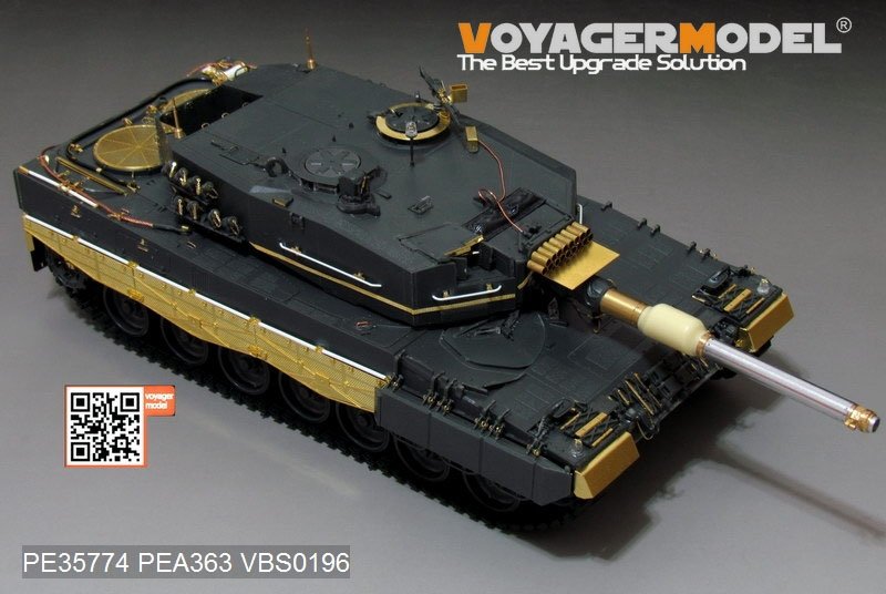 Maquette Voyager PE35774 Leopard 2A4 allemand moderne de base (pour MENG TS-016 1/35)  – image 2