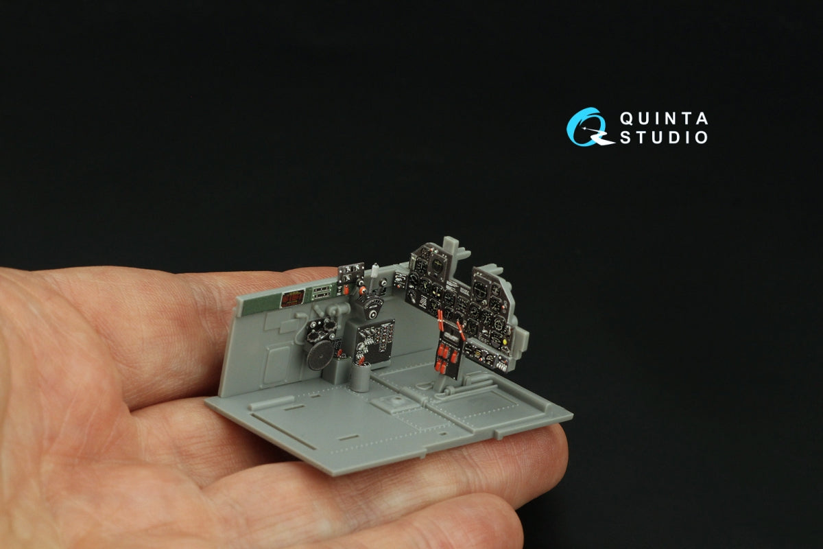 Quinta Studio QD32198 P-47D Thunderbolt Bubbletop Late, intérieur coloré imprimé en 3D sur papier décalcomanie (Hasegawa), échelle 1/32 – image 8