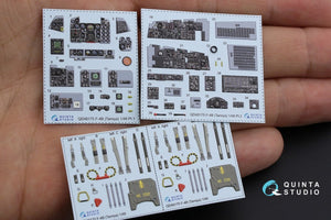 Intérieur imprimé en 3D et coloré sur papier décalcomanie Quinta Studio QD48175 F-4B (pour maquette Tamiya) 1/48 – image 2