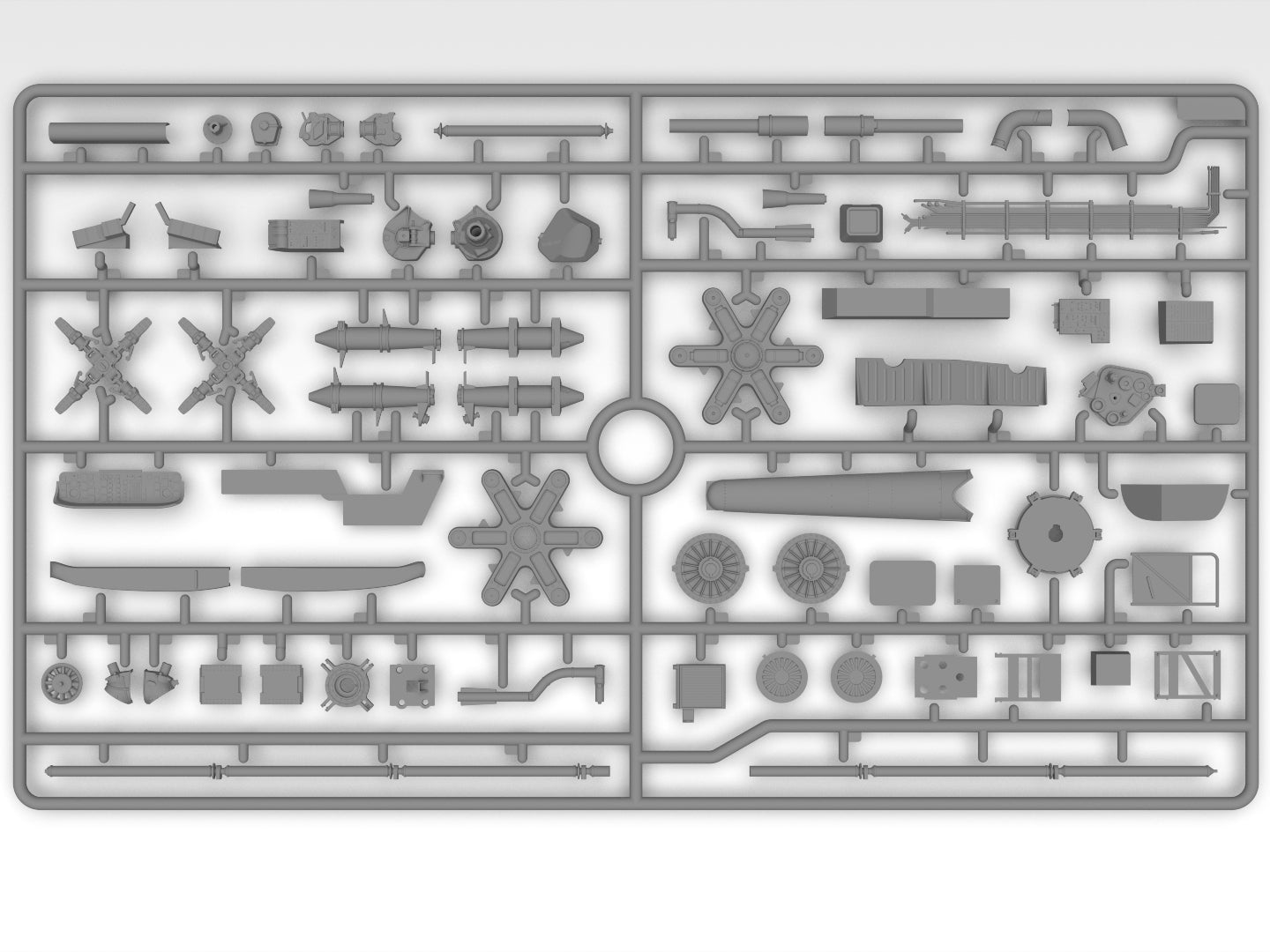ICM 53060 Sikorsky S-64 E - Firefighting Helicopter 1/48 – immagine 5