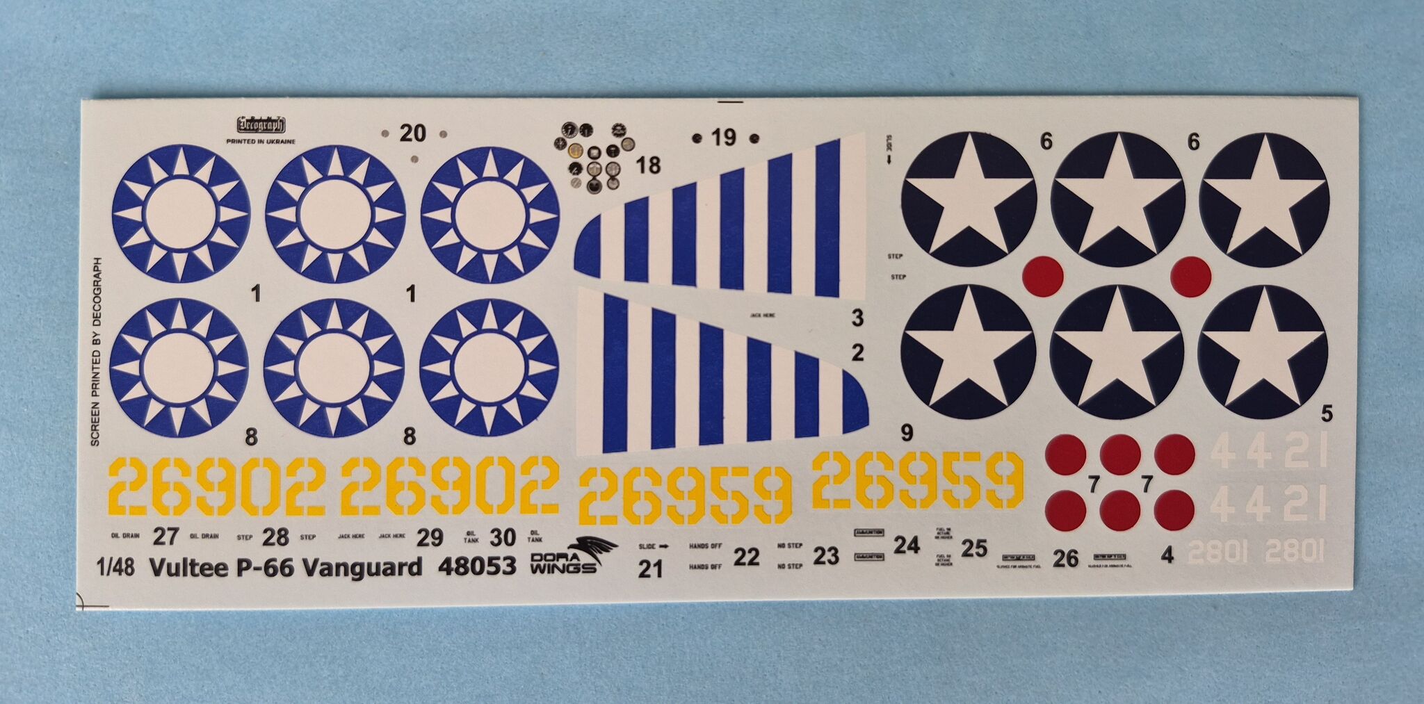 Dora Wings 48053 Vultee P-66 Vanguard 1/48 – image 4
