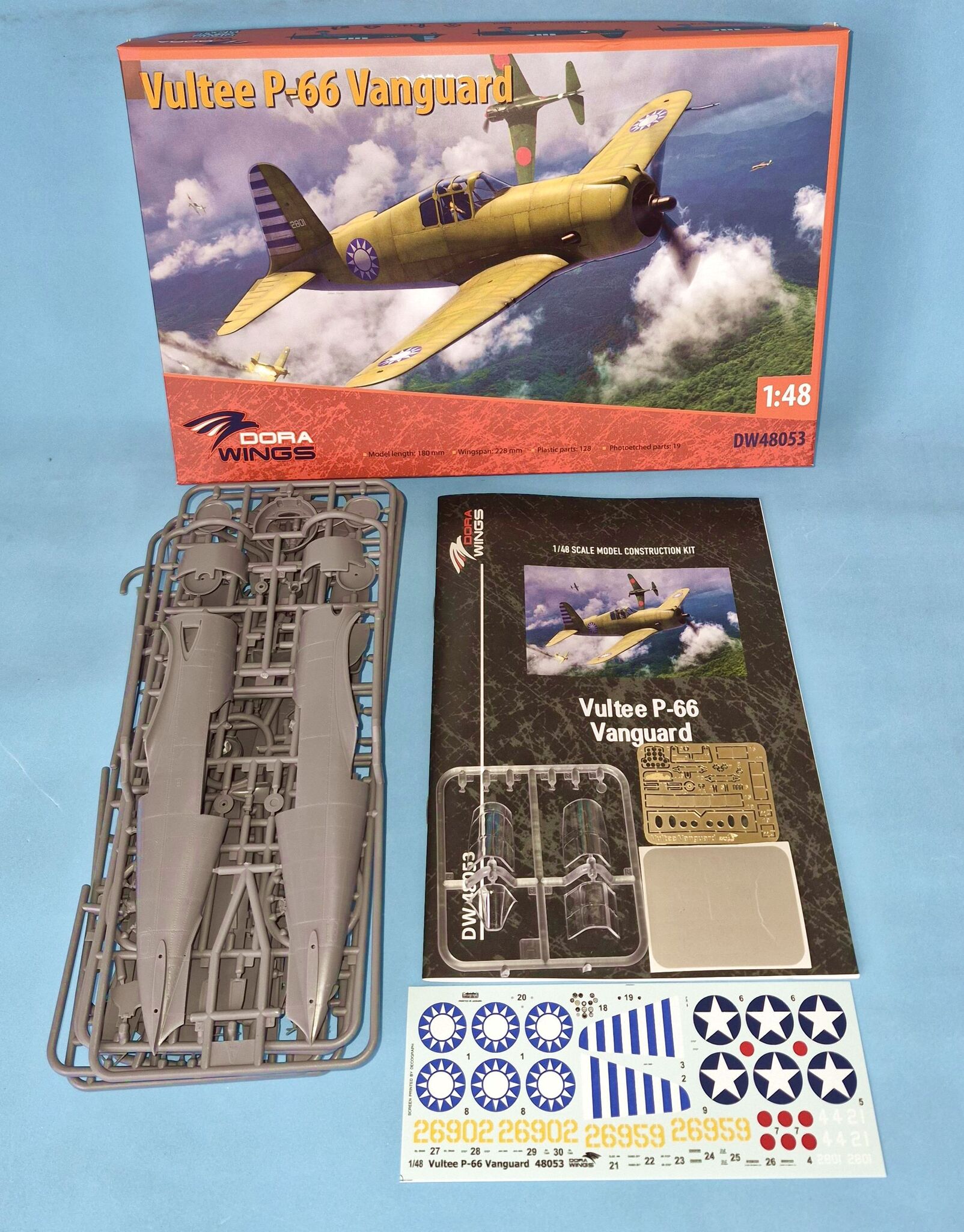 Dora Wings 48053 Vultee P-66 Vanguard 1/48 – image 5