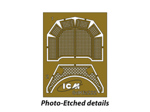 ICM DS7207 Wehrmacht Light Armored Vehicles (Sd.Kfz.222 / Sd.Kfz.223 / Sd.Kfz.260 and Sd.Kfz.261) 1/72 – immagine 6