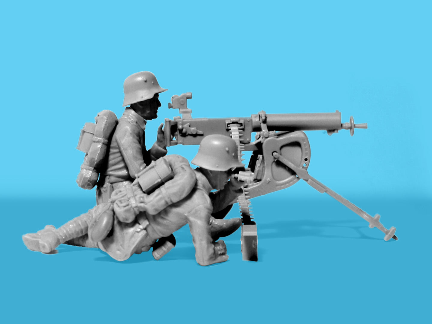 ICM 35724 Tankabwehr 1918 (4 Figures) 1/35 – zdjęcie 3