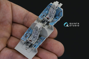 Intérieur coloré imprimé en 3D sur papier décalcomanie Quinta Studio QD48188 Su-30SM (pour kit KittyHawk) 1/48 – image 11