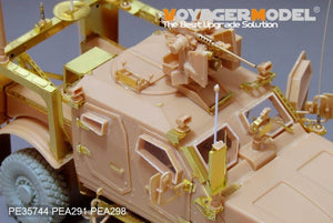 Maquette Voyager PE35744 M-ATV MRAP américain moderne avec système d&amp;#39;arme télécommandé Crow II (pour PANDA 35007) 1/35 – image 2