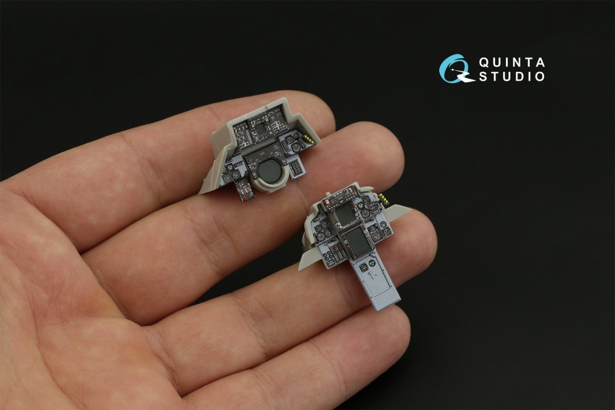 Intérieur imprimé en 3D et coloré pour F-14A (Trumpeter) - Quinta Studio QDS-32098 (petite version) 1/32 – Bild 5