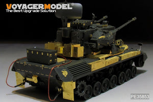 Maquette Voyager PE35853 Gepard A2 SPAAG allemand moderne de base pour MENG TS-030 1/35 – imagen 11