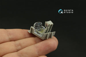 Intérieur imprimé en 3D et coloré sur papier décalcomanie Quinta Studio QD48280 F/A-18C (version tardive) (HobbyBoss) 1/48 – image 4