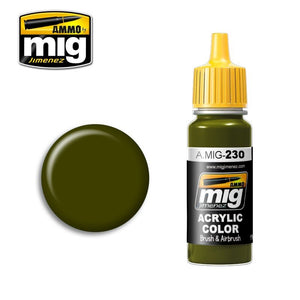 Munitions de Mig Jimenez 0230 RLM 82 CAMOUFLAGE VERT 17ml.