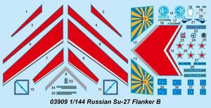 Trumpeter 03909 Su-27 Flanker B russe au 1/144  – immagine 3