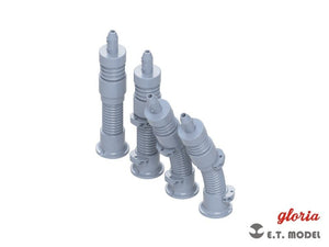 Base de mât d&amp;#39;antenne pour véhicule de l&amp;#39;armée américaine de la Seconde Guerre mondiale ET Model P35-202 (impression 3D) 1/35 – immagine 3