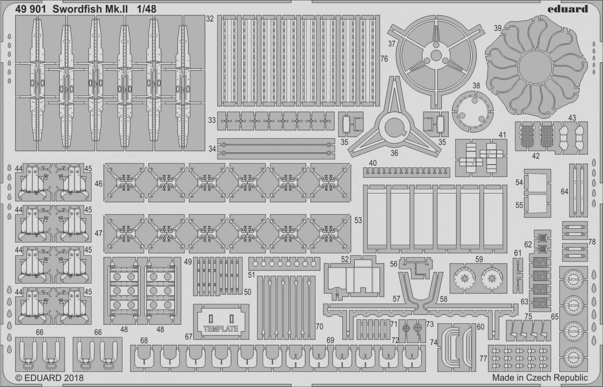 Eduard 49901 Swordfish Mk. II TAMIYA 1/48 – image 2