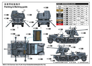 Trumpeter 09513 German 5cm FLAK 41auf Selbstfahrlafette(Sd.Kfz.7/2) 1/35 – zdjęcie 5