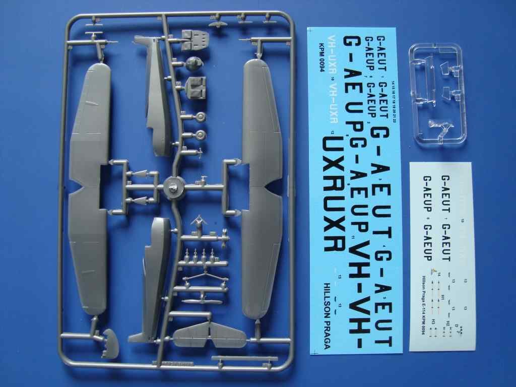 Kozavody Prostejov KPM0094 Hilson/Praga E-114B Air Baby 1/72 – image 3