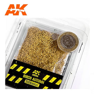 AK Interactive AK8154 FEUILLES D&amp;#39;AUTOMNE DE BOULEAU 28MM 1/72 – immagine 2
