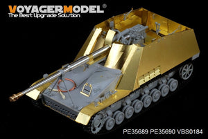 Voyager modèle PE35689 seconde guerre mondiale allemand Sd.Kfz.164 Nashorn pour DRAGON 6387/6165/6166/6314 1/35 – immagine 7