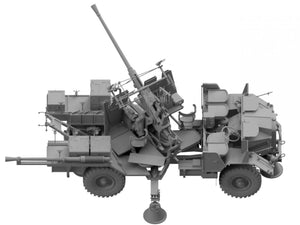 Camion armé britannique Morris Bofors C9/B, modèle Thunder 35210, première version, échelle 1/35 – immagine 5