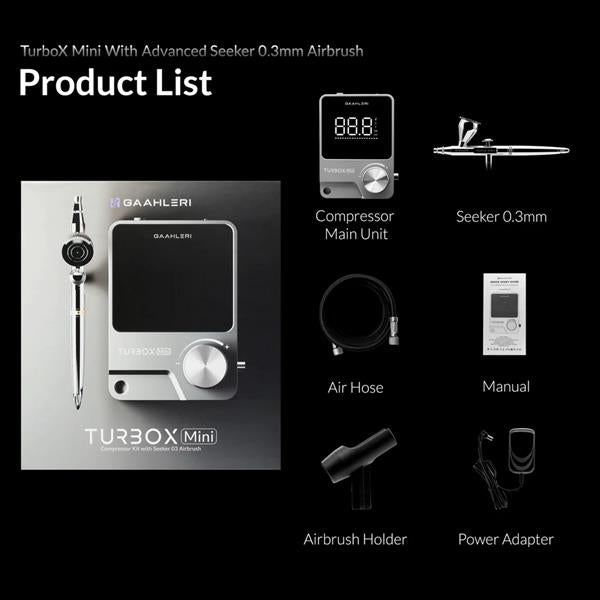 Gaahleri 47606 TurboX Mini Kit with Seeker 03 (EU) – zdjęcie 3