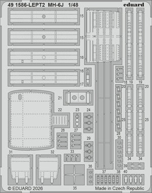 Eduard BIG49478 MH-6J for ICM 1/48 – image 3