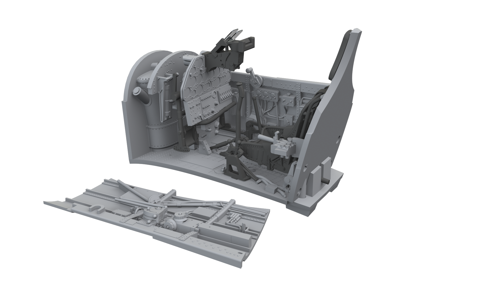 Eduard SIN648156 P-40K ESSENTIAL for Eduard 1/48 – imagen 6