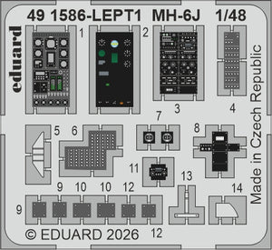 Eduard BIG49478 MH-6J for ICM 1/48 – image 2
