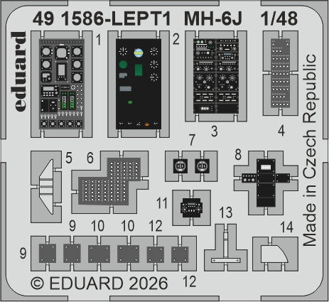 Eduard BIG49478 MH-6J for ICM 1/48 – image 2