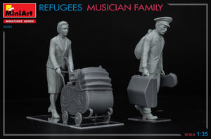 MiniArt 38084 RÉFUGIÉS. FAMILLE MUSICIEN 1/35 – Bild 6