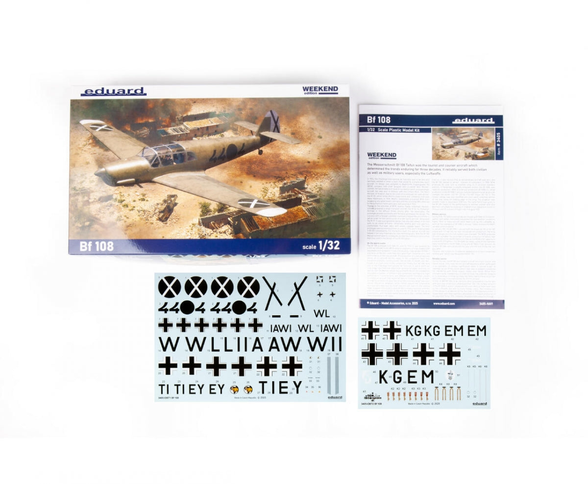 Eduard 3405 Bf 108 1/32