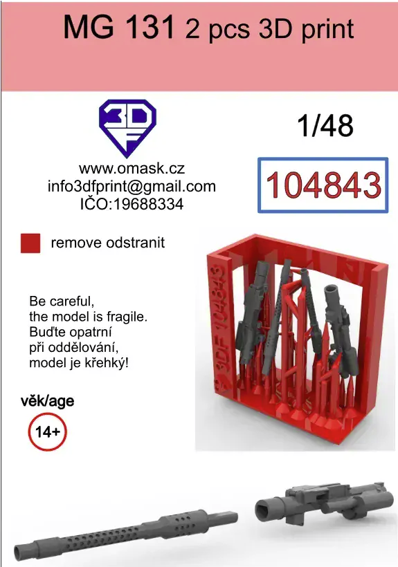 Omask 104843 MG 131 1/48 – imagen 2