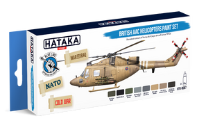 Hataka HTK-BS87 Kit de peinture British AAC Helicopters (8x17ml)