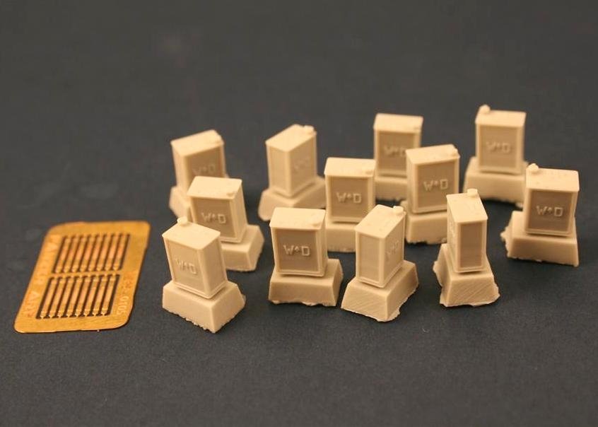 Panzer Art RE35-109 Bidons britanniques « POW » de 2 gallons, échelle 1/35 – Bild 2