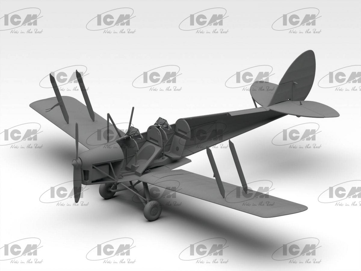 ICM 32035 DH.82 Tiger Moth Avion d&amp;#39;entraînement britannique 1/32 – immagine 4