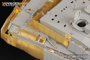 Maquette Voyager PE35388 Char de combat principal britannique moderne Challenger 2 pour TRUMPETER 001522 1/35 – immagine 11