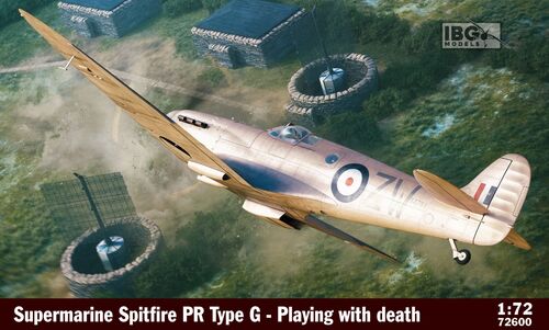 IBG 72600 Supermarine Spitfire PR Type G - Playing with Death 1/72