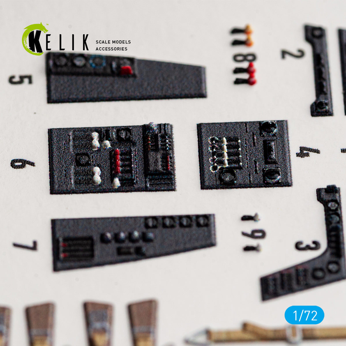 KELIK K72240 FW-200 C-5/C-8 - interior 30 decals for Revell kit 1/72 – zdjęcie 4