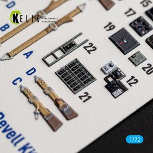 KELIK K72240 FW-200 C-5/C-8 - interior 30 decals for Revell kit 1/72 – zdjęcie 5