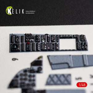KELIK K48176 F-15C (Late) - interior 3D decals for Hasegawa kit 1/48 – immagine 9