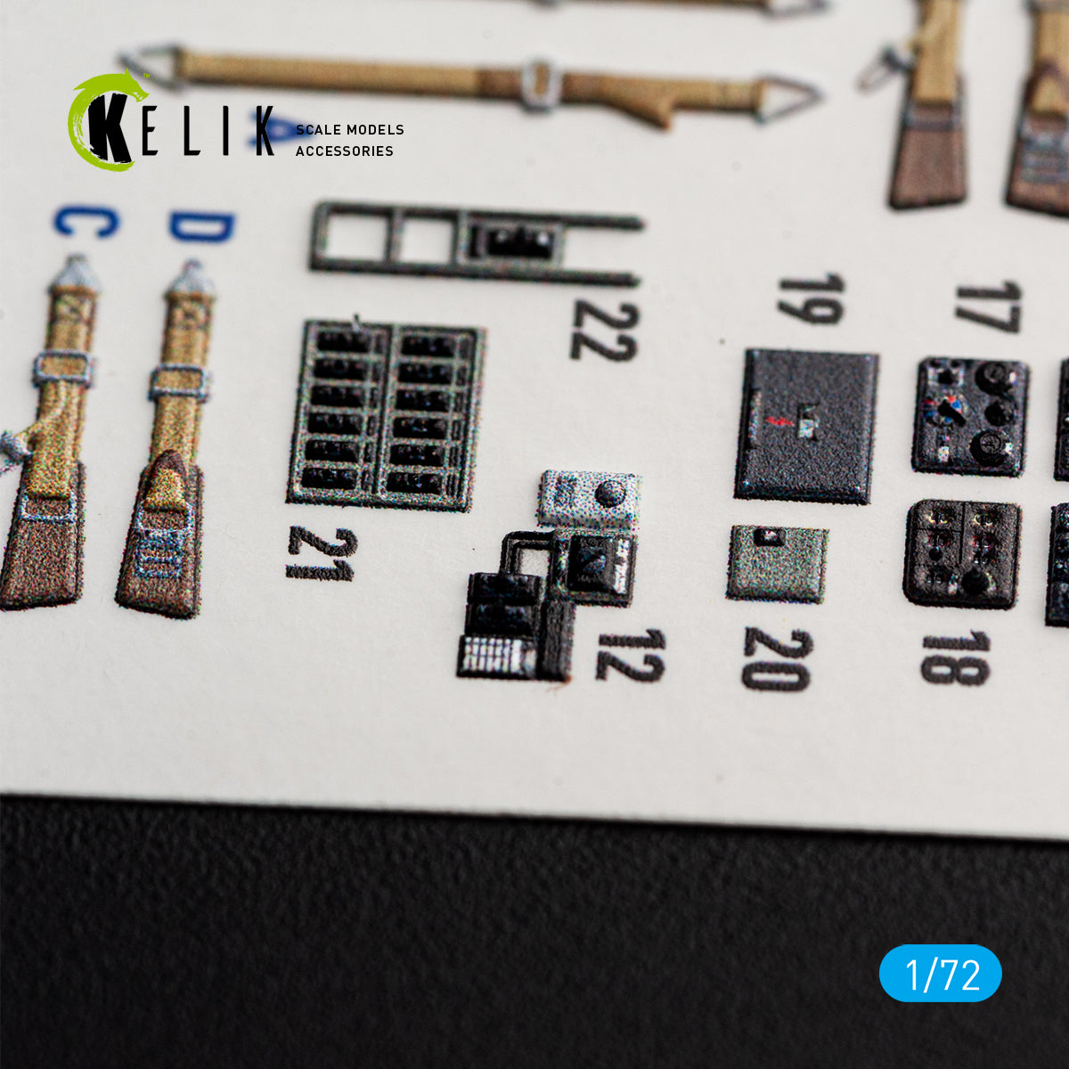 KELIK K72240 FW-200 C-5/C-8 - interior 30 decals for Revell kit 1/72 – zdjęcie 7