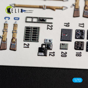 KELIK K72240 FW-200 C-5/C-8 - interior 30 decals for Revell kit 1/72 – zdjęcie 7