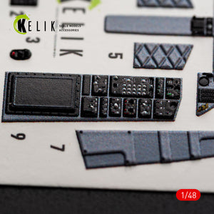 KELIK K48177 F-15C (Early) - interior 3D decals for Hasegawa kit 1/48 – imagen 4