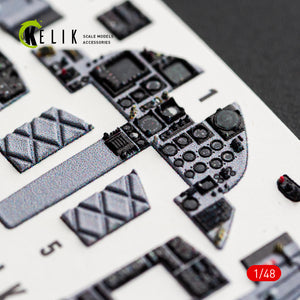 KELIK K48181 F-15.1 (Late) - interior 3D decals for Hasegawa kit 1/48 – image 10