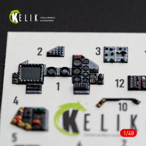 KELIK K48183 AMX - interior 3D decals for HobbyBoss kit 1/48