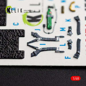 KELIK K48176 F-15C (Late) - interior 3D decals for Hasegawa kit 1/48 – immagine 13