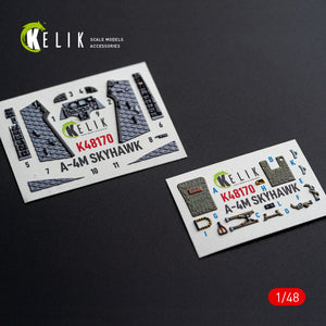 KELIK K48170 A-4M SKYHAWK - interior 3D decals for Hasegawa kit (1/48) – image 10