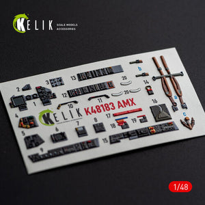 KELIK K48183 AMX - interior 3D decals for HobbyBoss kit 1/48 – image 9