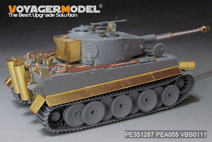 Maquette Voyager PE351287 Tiger I allemand de la Seconde Guerre mondiale, production moyenne, pour TAKOM, échelle 1/35 – imagen 6