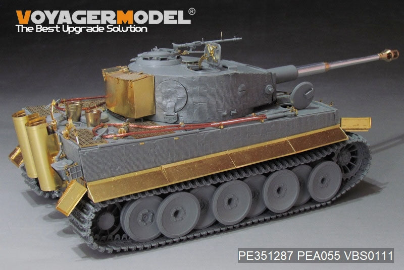 Maquette Voyager PE351287 Tiger I allemand de la Seconde Guerre mondiale, production moyenne, pour TAKOM, échelle 1/35 – imagen 6