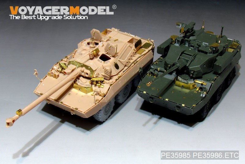 Maquette Voyager PE35985 AMX-10RCR T-40M IFV français moderne, modèle de base pour Tiger, échelle 1/35 (réf. 4665) – Bild 17