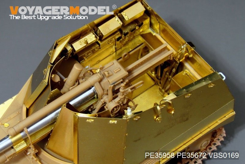 Maquette Voyager PE35958 Obusier automoteur allemand Wespe Basic de la Seconde Guerre mondiale pour TAMIYA 35200/35358 au 1/35 – image 15